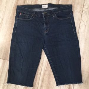 ✨ Hudson frayed knee length shorts ✨